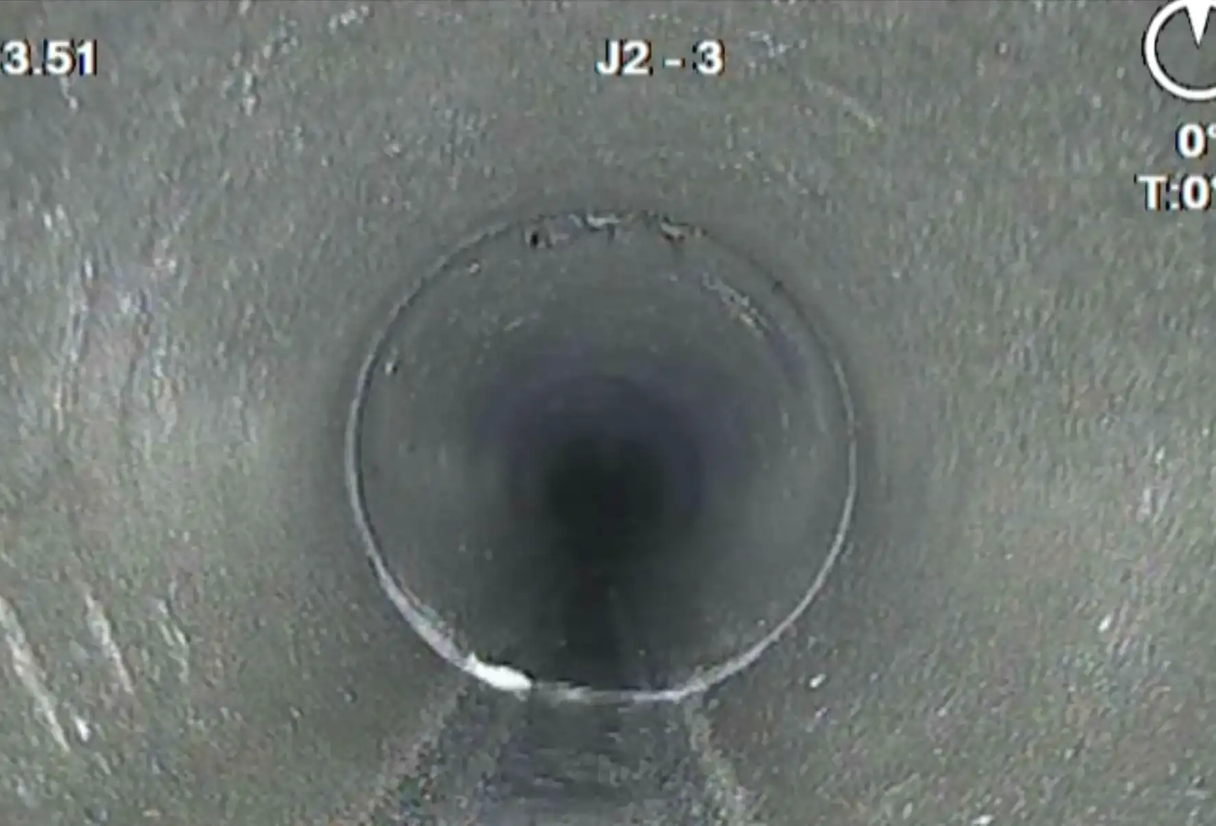 カメラ調査画像・異常個所の確認